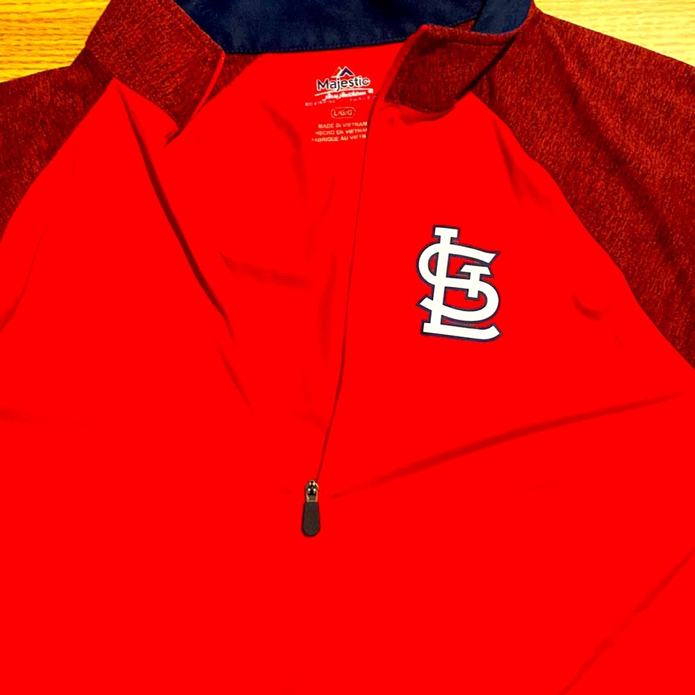St. Louis Cardinals dry fit quart zip pullover